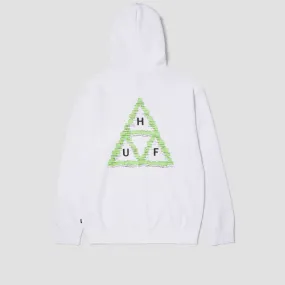 HUF Desktop Pullover Hood White