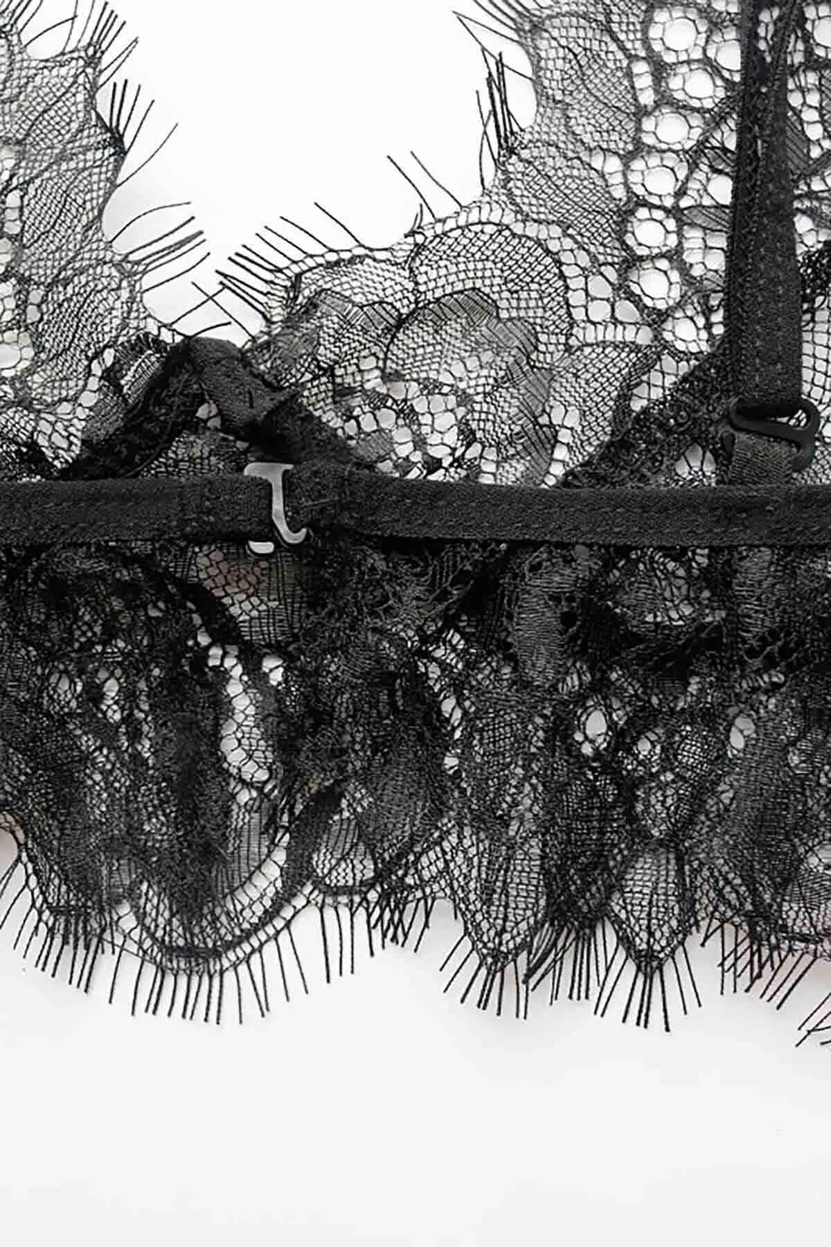 IGR Women Merry See Lace Sexy Bra Panty Set Black - Porterville