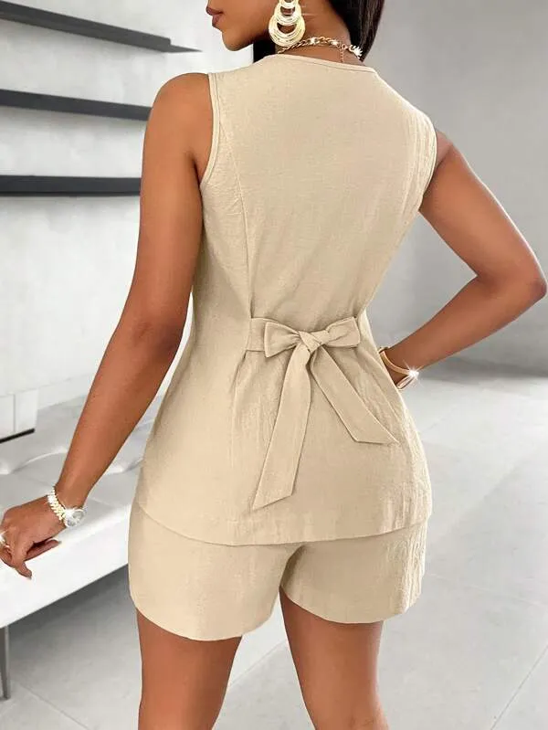 Ivyshape | Blazer Vest Set