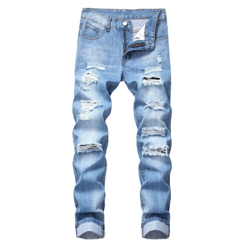 Jack Washington Ripped Denim Pants
