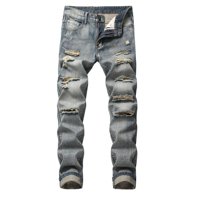 Jack Washington Ripped Denim Pants