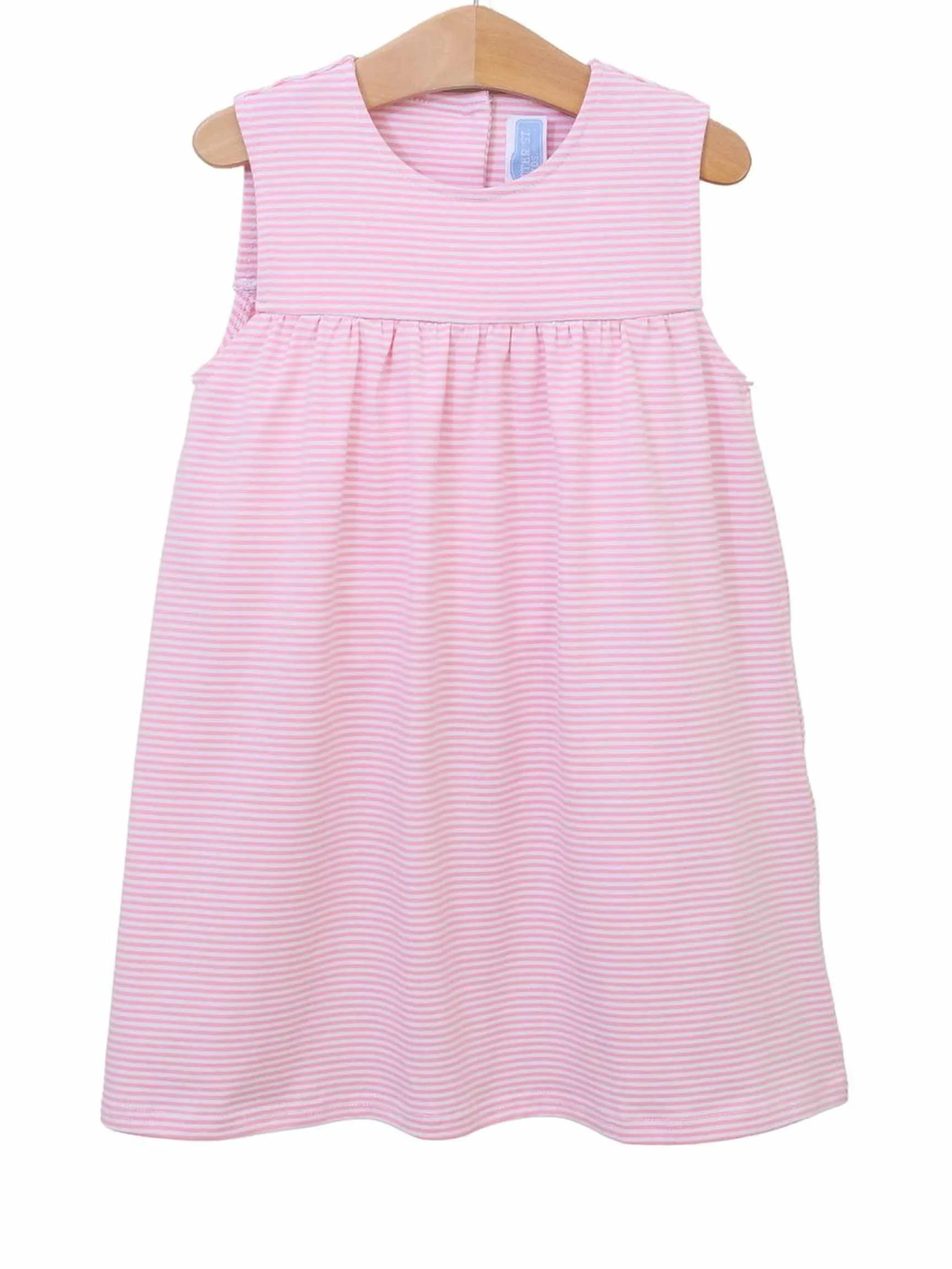 Jillian Jumper- Light Pink Stripe