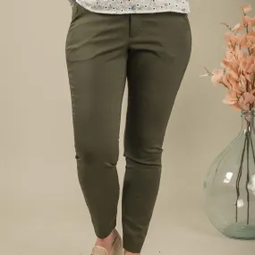 KAlea 7/8 Chino Pant - Forest Night