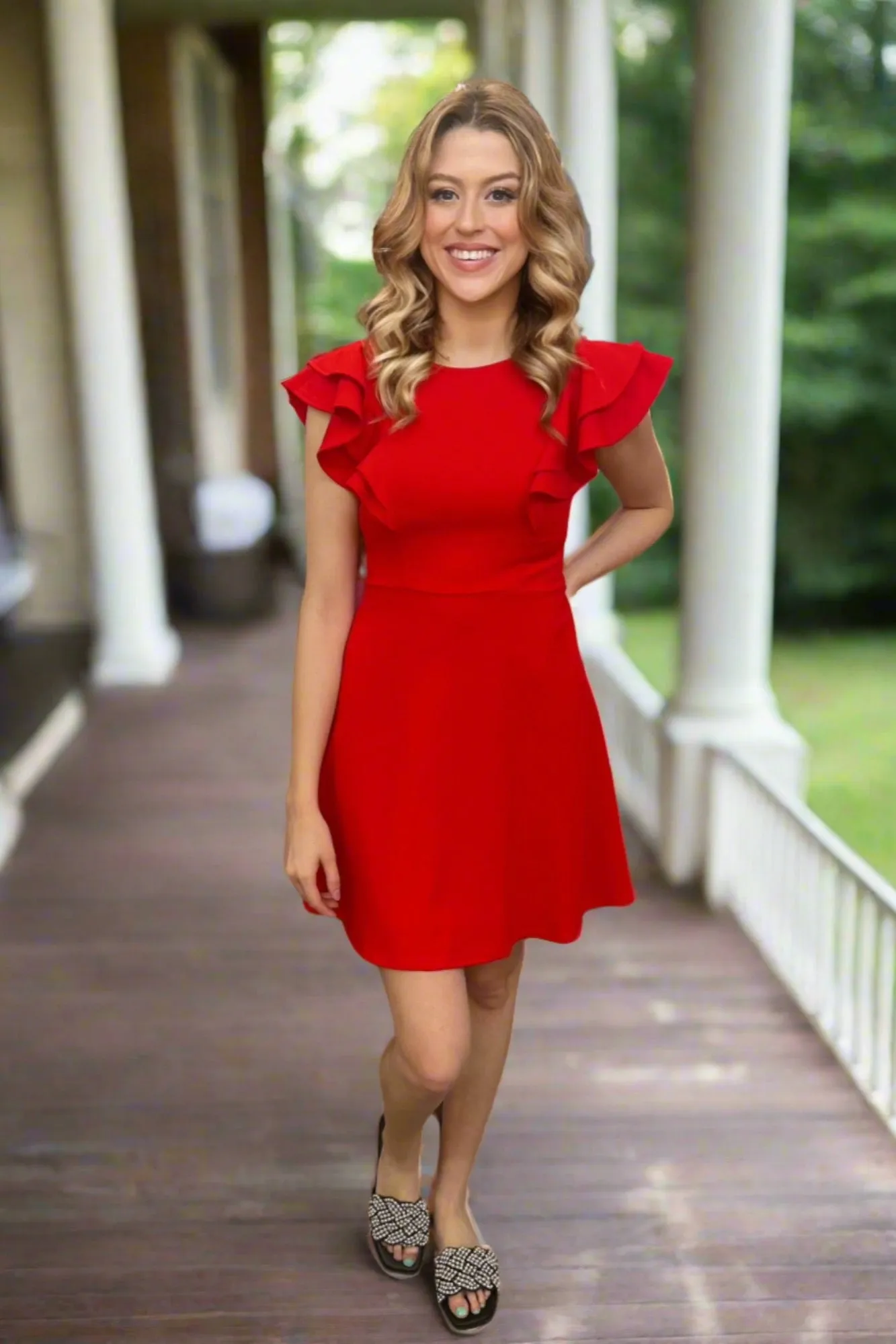 Lady in Red Dress