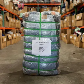 Levi's Jeans 34" and Down Bale