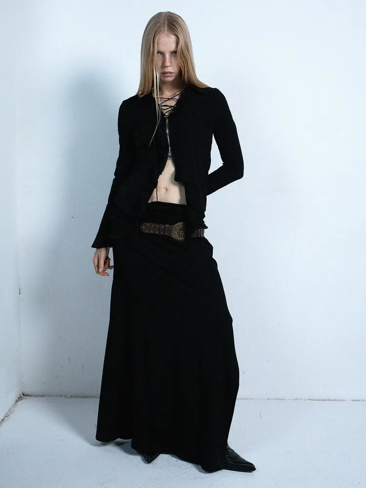 Long Camisole Knit Stretch Punk Dress