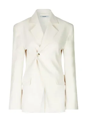 Luxury Blazer | Gardenia