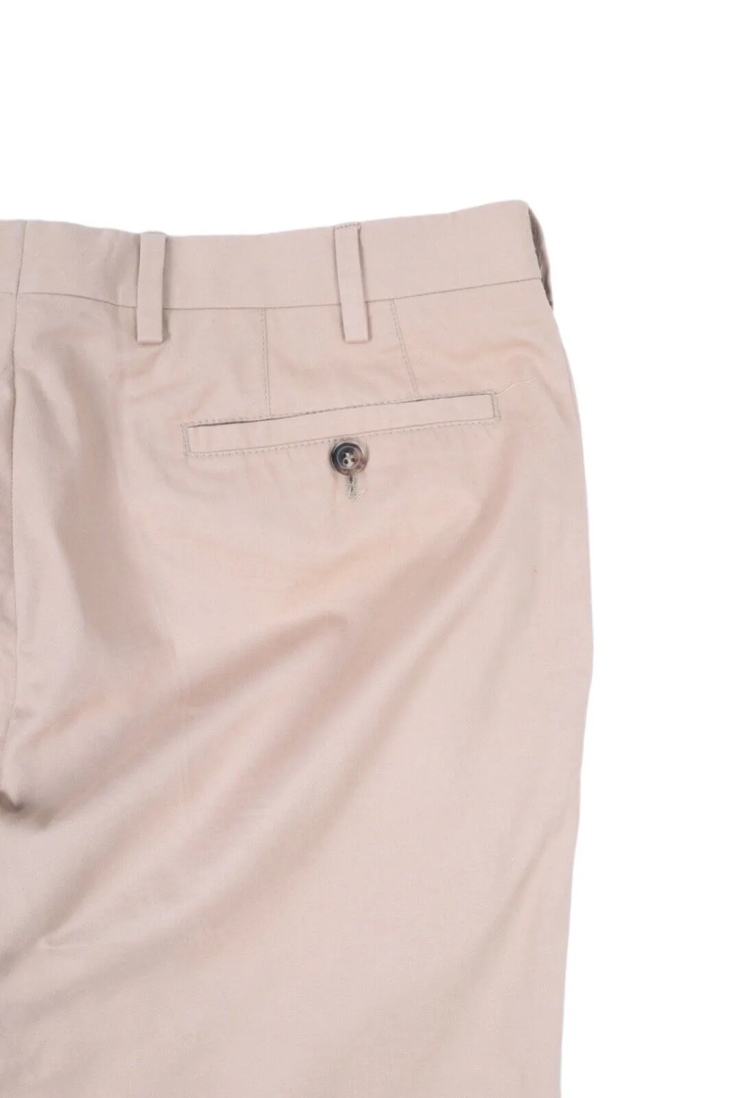 Men's BOGGI Milano Beige Miani Cotton Chino Pants Casual Trousers Size 48 IT