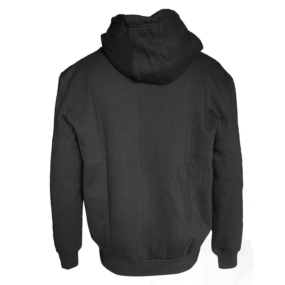 Men's Hoodie Full Zip Pockets Casual Drawstring Pullover Hooded Sweatshirt