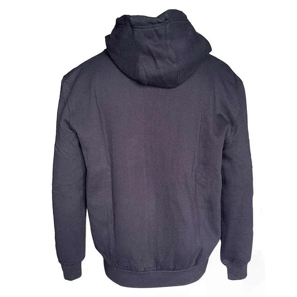 Men's Hoodie Full Zip Pockets Casual Drawstring Pullover Hooded Sweatshirt