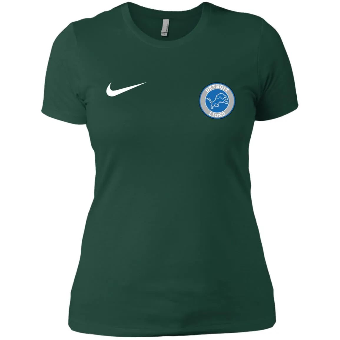 Nike Destroit Lions Nfl Football Women T-Shirt