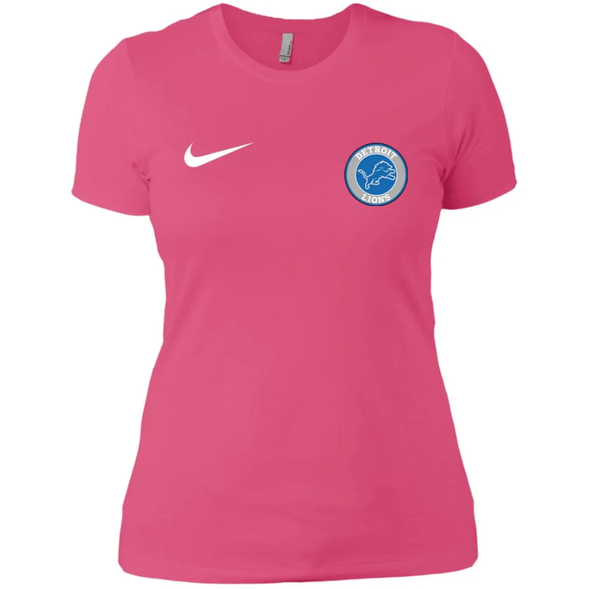 Nike Destroit Lions Nfl Football Women T-Shirt