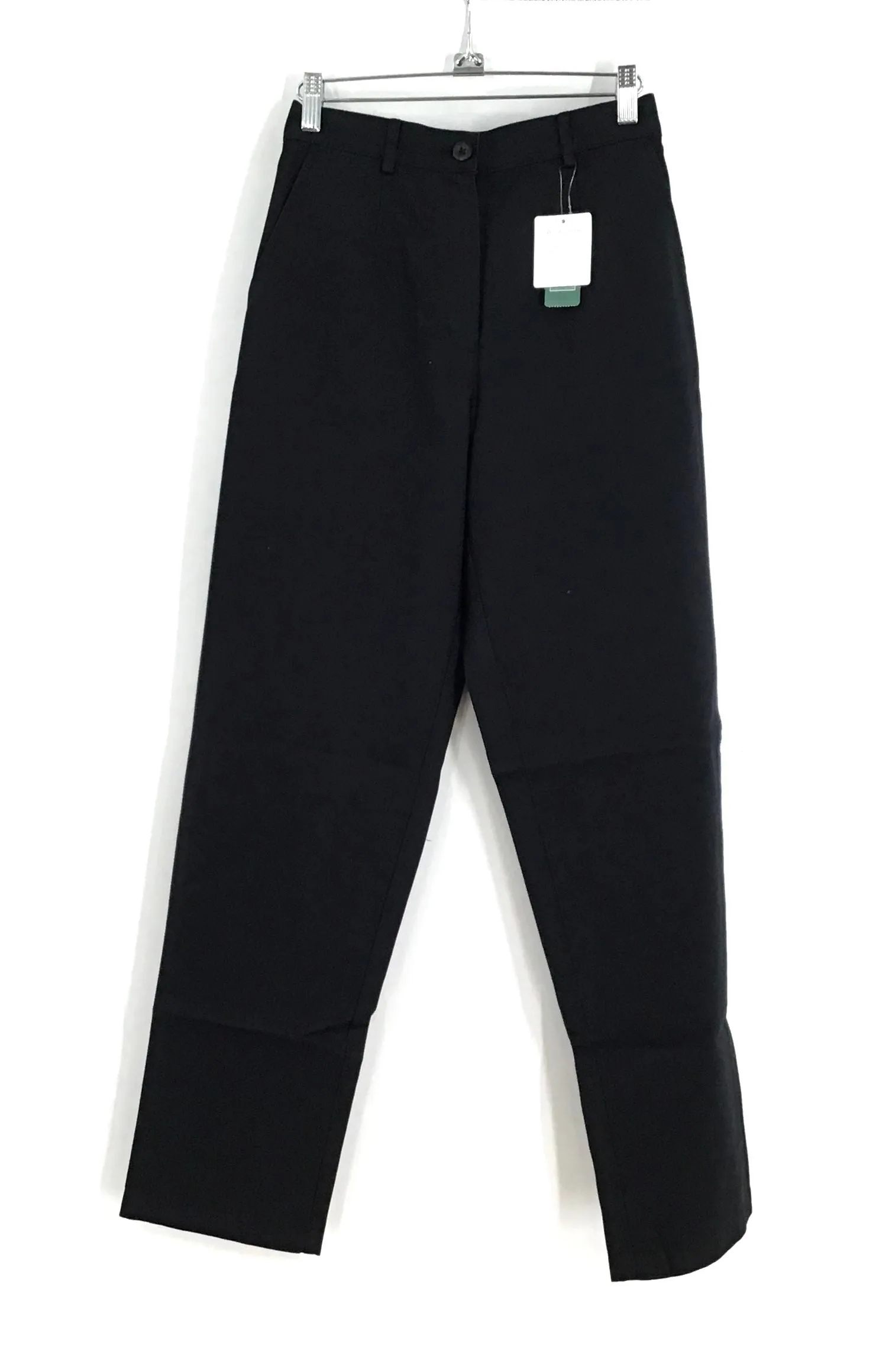 NWT L.L. Bean Women's Navy Blue Black Twill Chino Pants - Size 4 M/T Lot Of 4