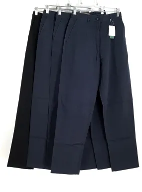 NWT L.L. Bean Women's Navy Blue Black Twill Chino Pants - Size 4 M/T Lot Of 4