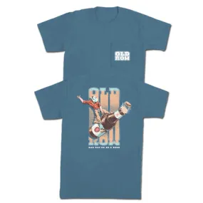 Old Row : BDTBAB Bronco Pocket Tee- Blue