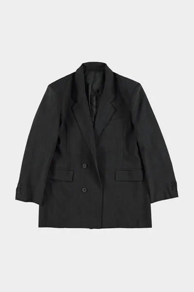 Oversized blazer - Antraciet