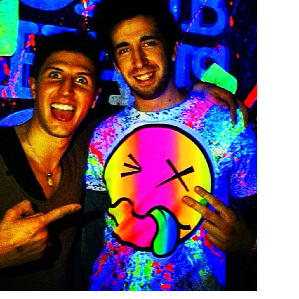 RAINBOW TONGUE T-SHIRT WHITE