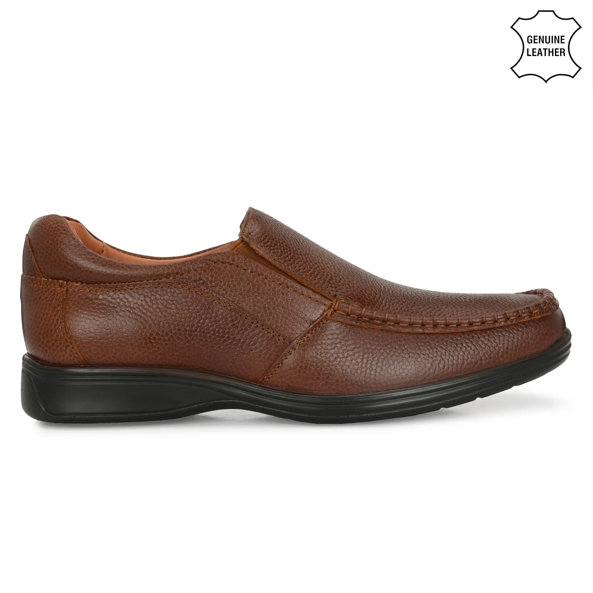 Rich Trumock Full Grain Leather Slip Ons