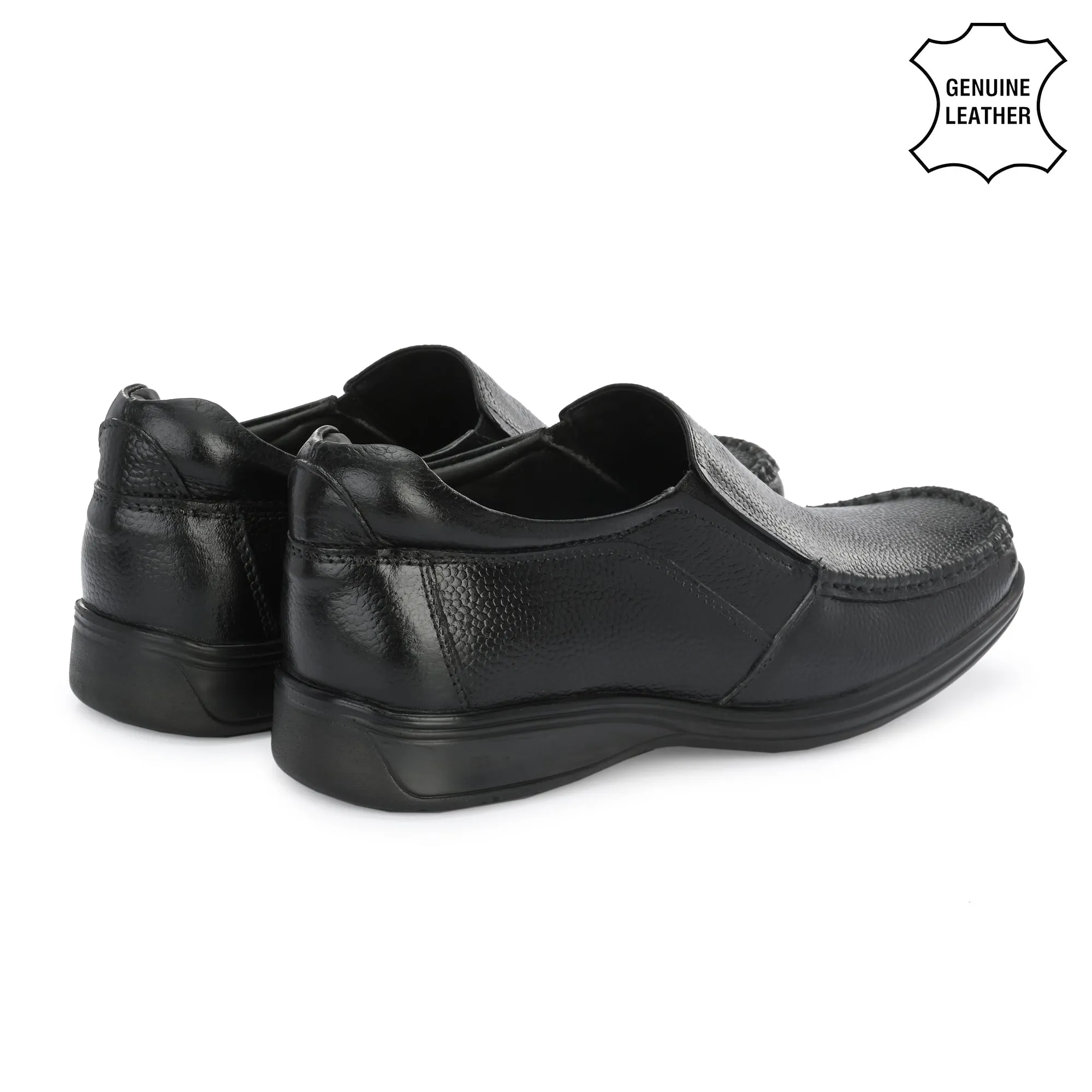 Rich Trumock Full Grain Leather Slip Ons