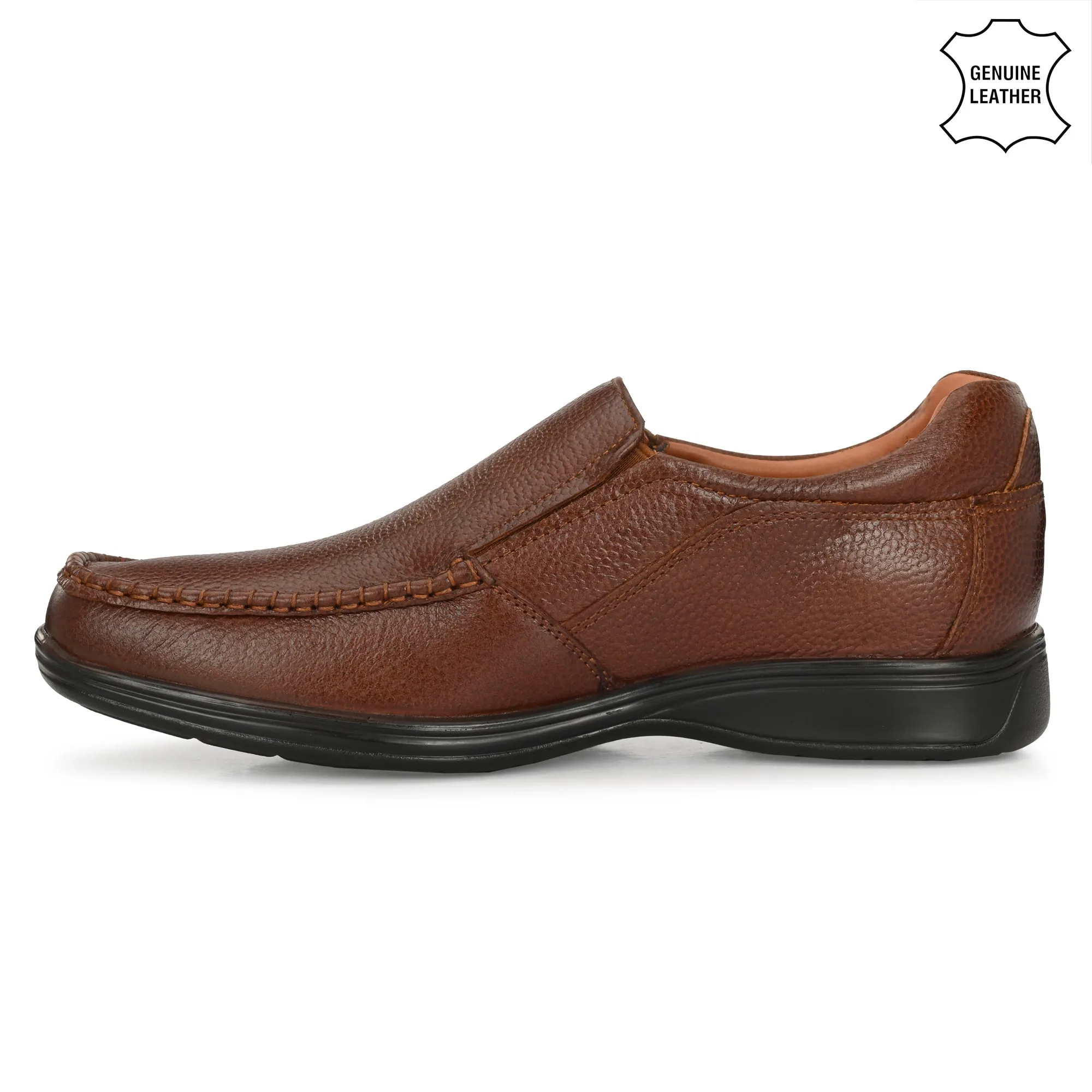 Rich Trumock Full Grain Leather Slip Ons