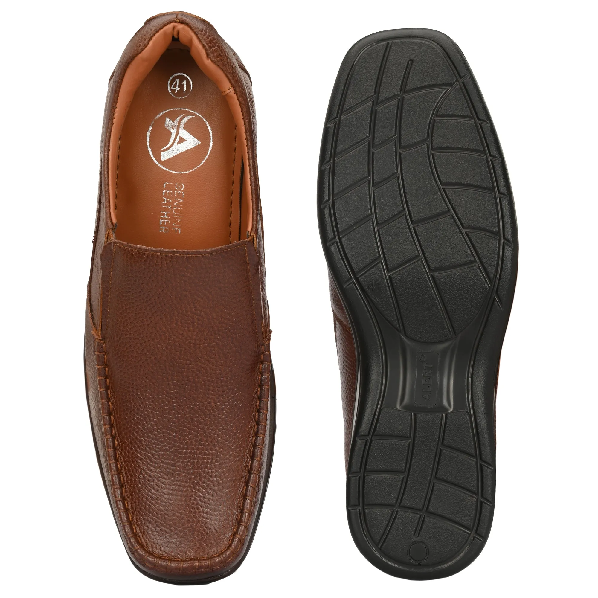 Rich Trumock Full Grain Leather Slip Ons