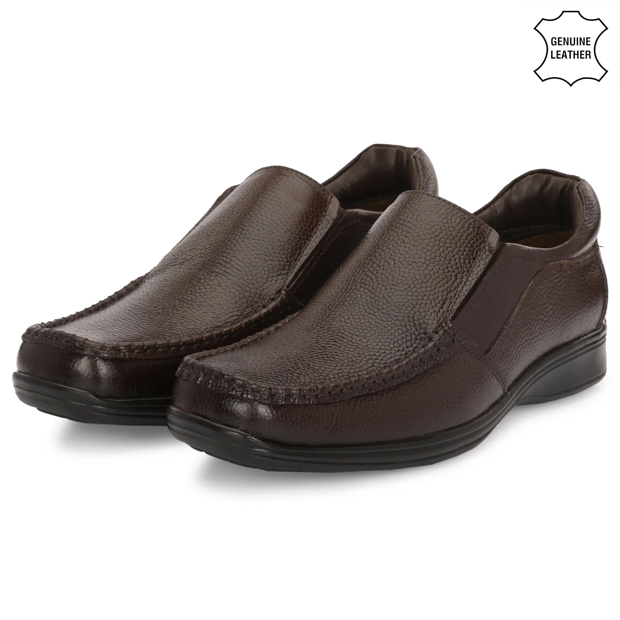Rich Trumock Full Grain Leather Slip Ons