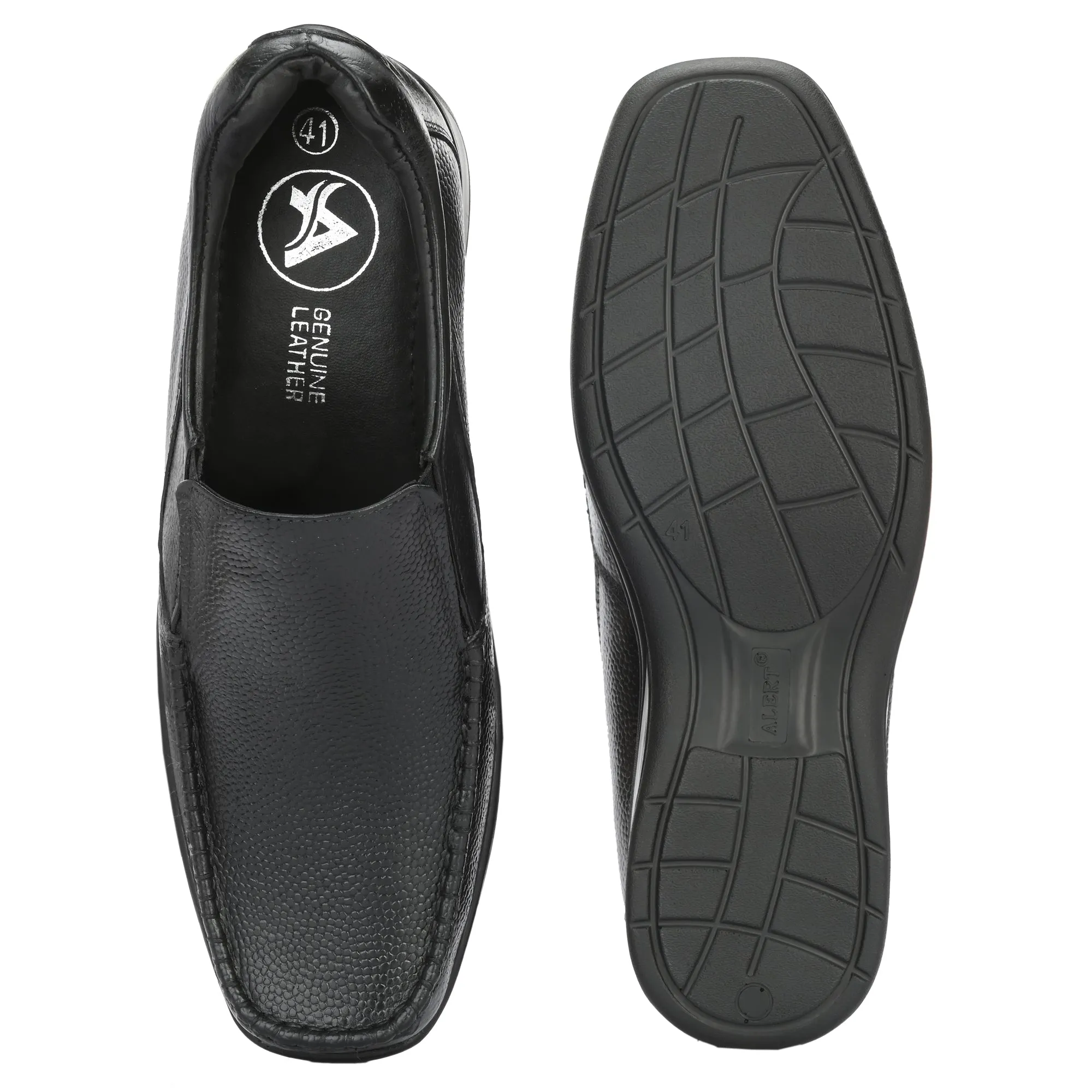 Rich Trumock Full Grain Leather Slip Ons