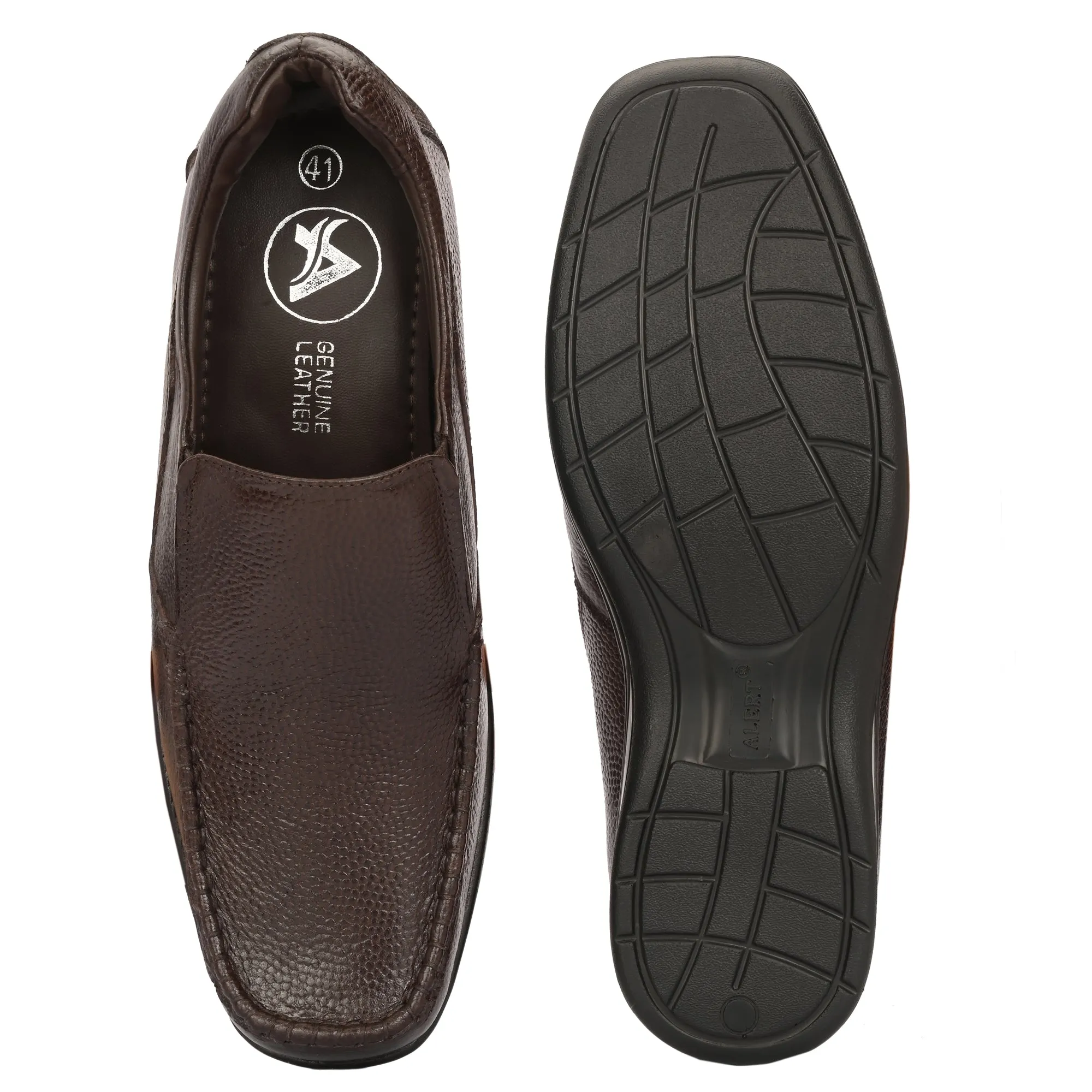 Rich Trumock Full Grain Leather Slip Ons