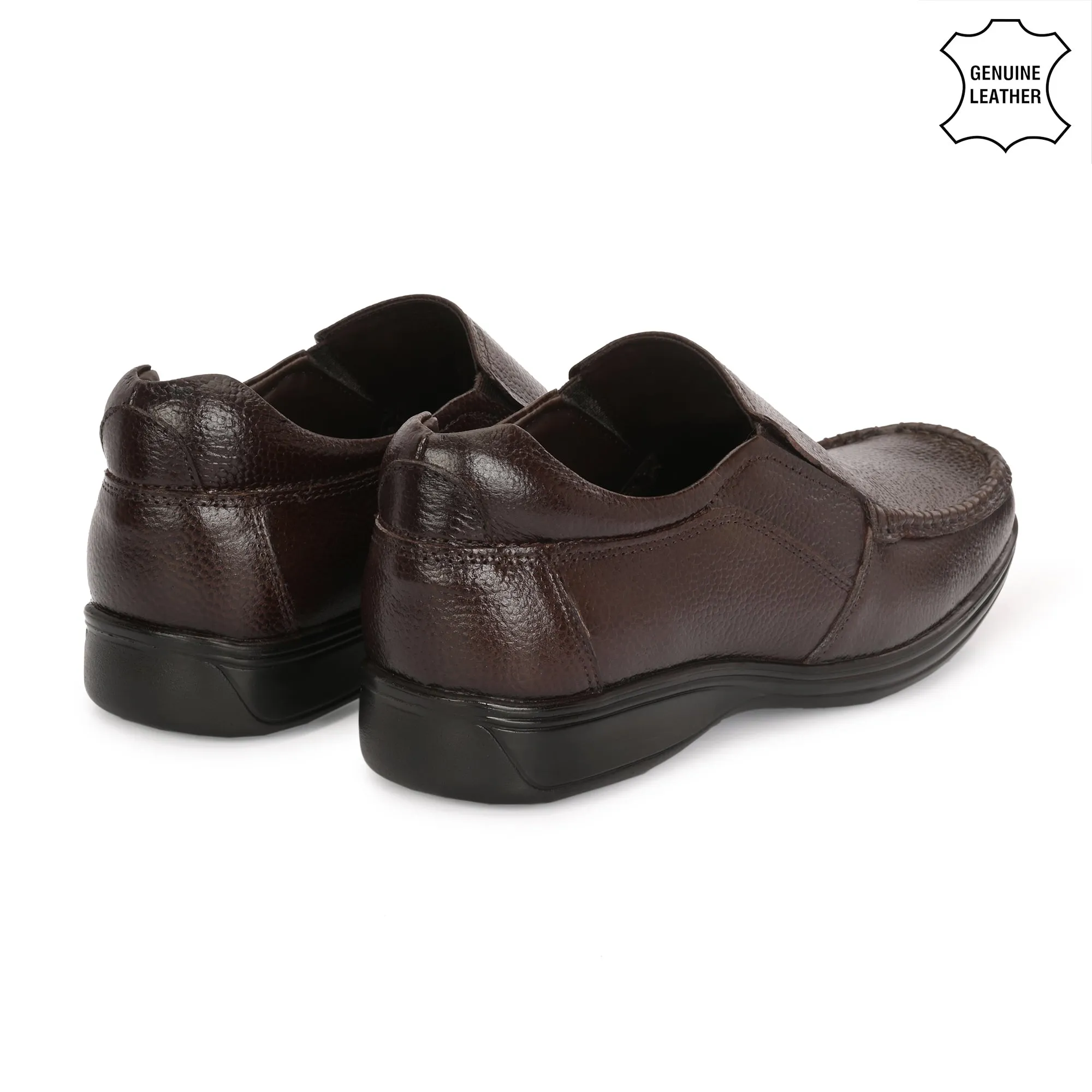 Rich Trumock Full Grain Leather Slip Ons