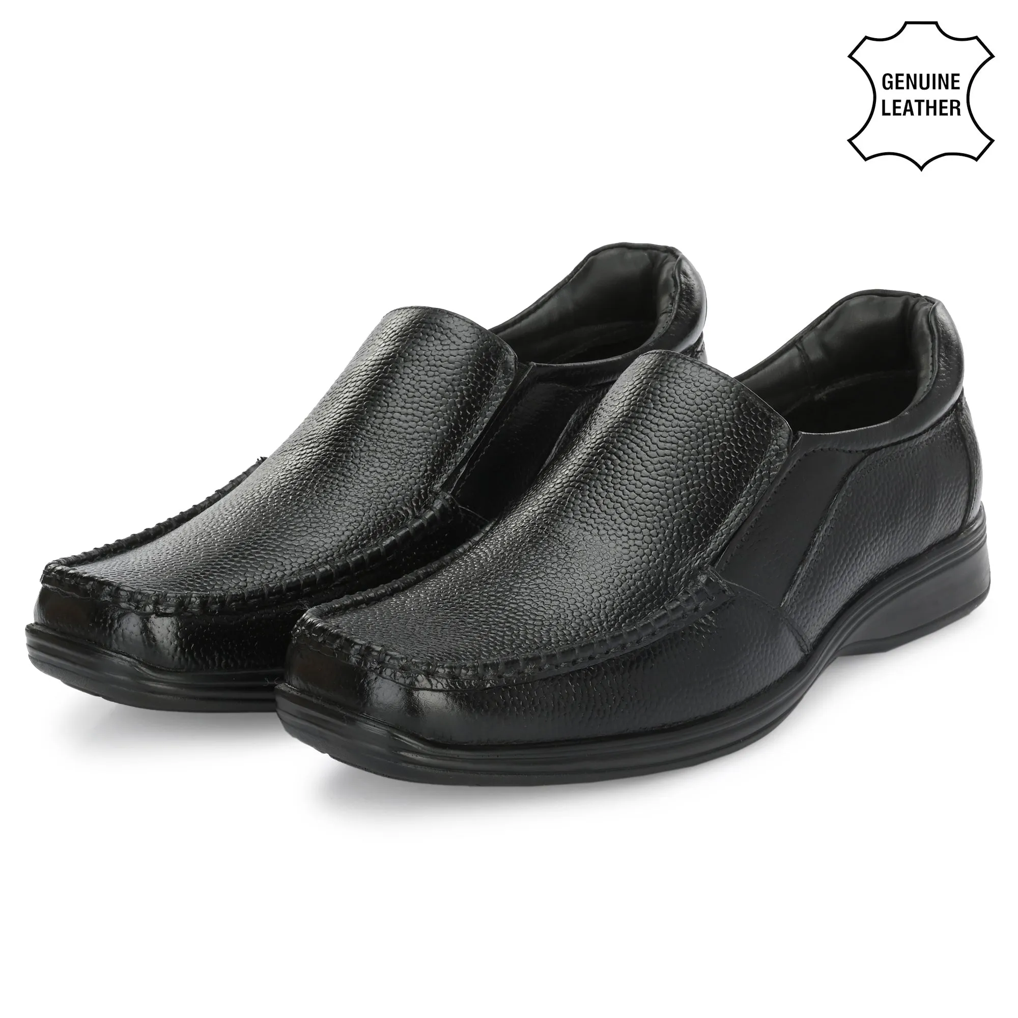 Rich Trumock Full Grain Leather Slip Ons
