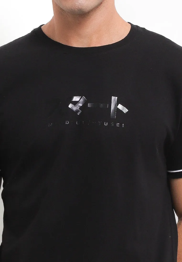 Ryusei Kaos Pria Osada Black