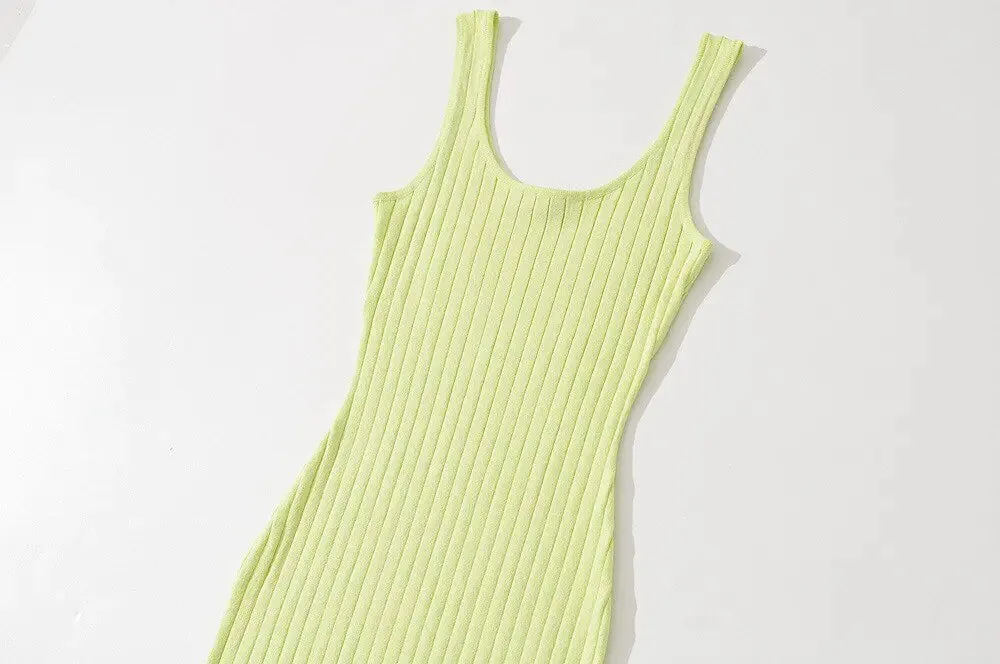 Simple Bodycon Knit Dress