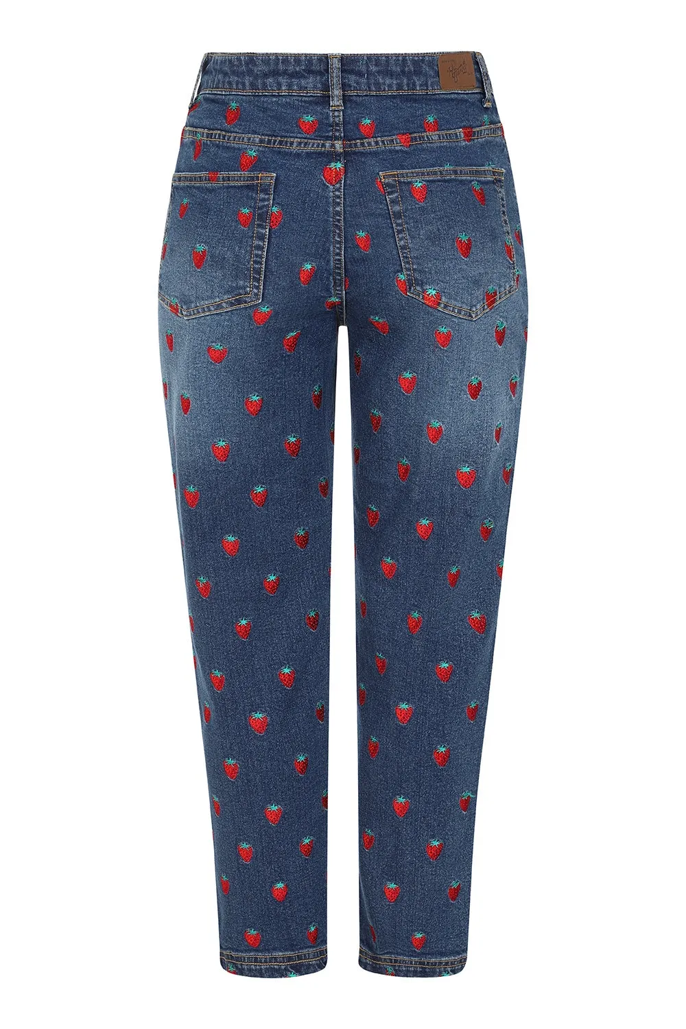 Strawberry Denim Jeans