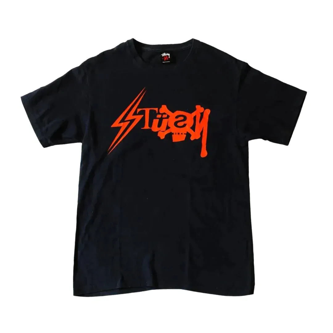 STUSSY LIGHTNING TEE  (M)