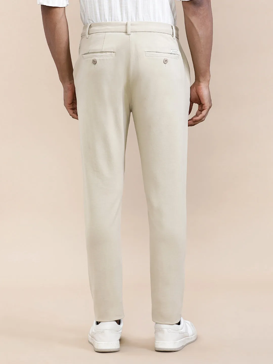 Techno Slim Fit Chinos Beige