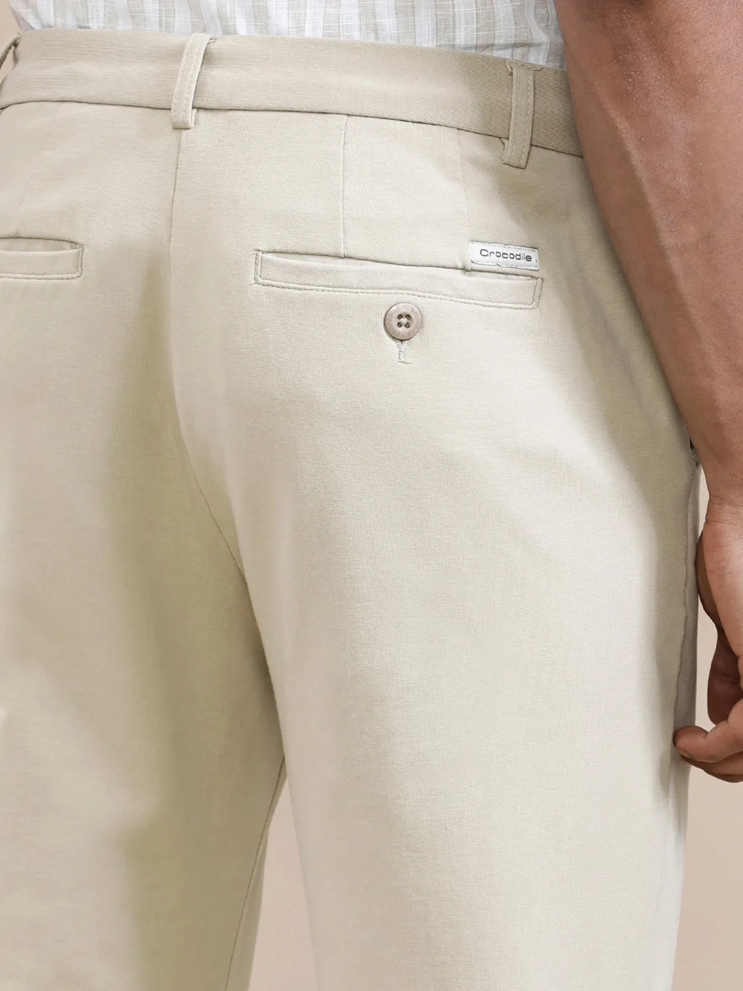Techno Slim Fit Chinos Beige