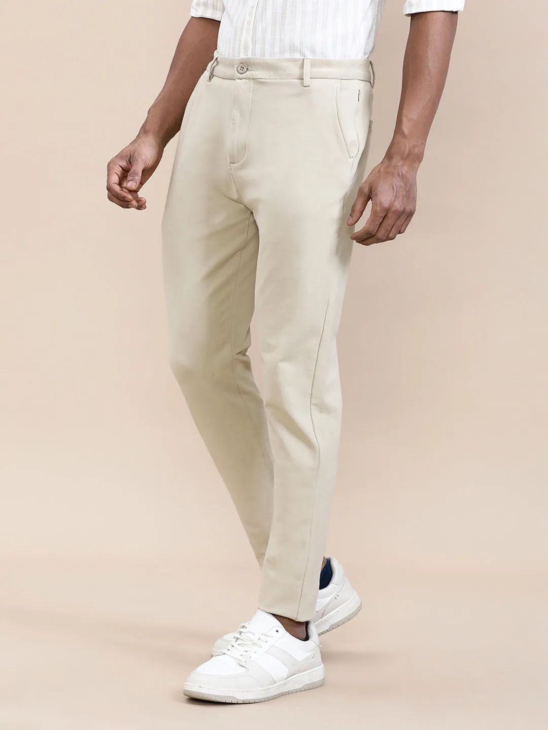 Techno Slim Fit Chinos Beige