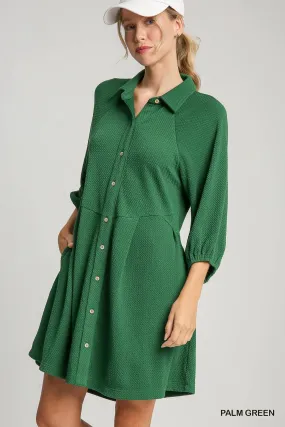 Textured Knit Dress