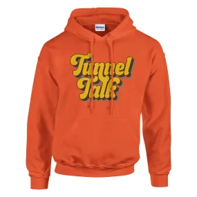 Tunnel Talk Orange Pullover Hoodie