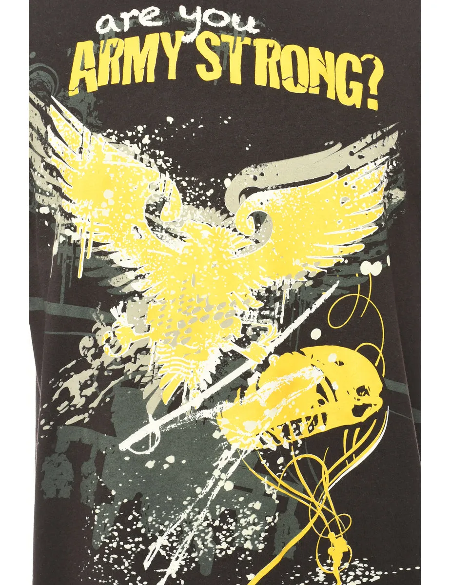 US Army Printed T-shirt - XL