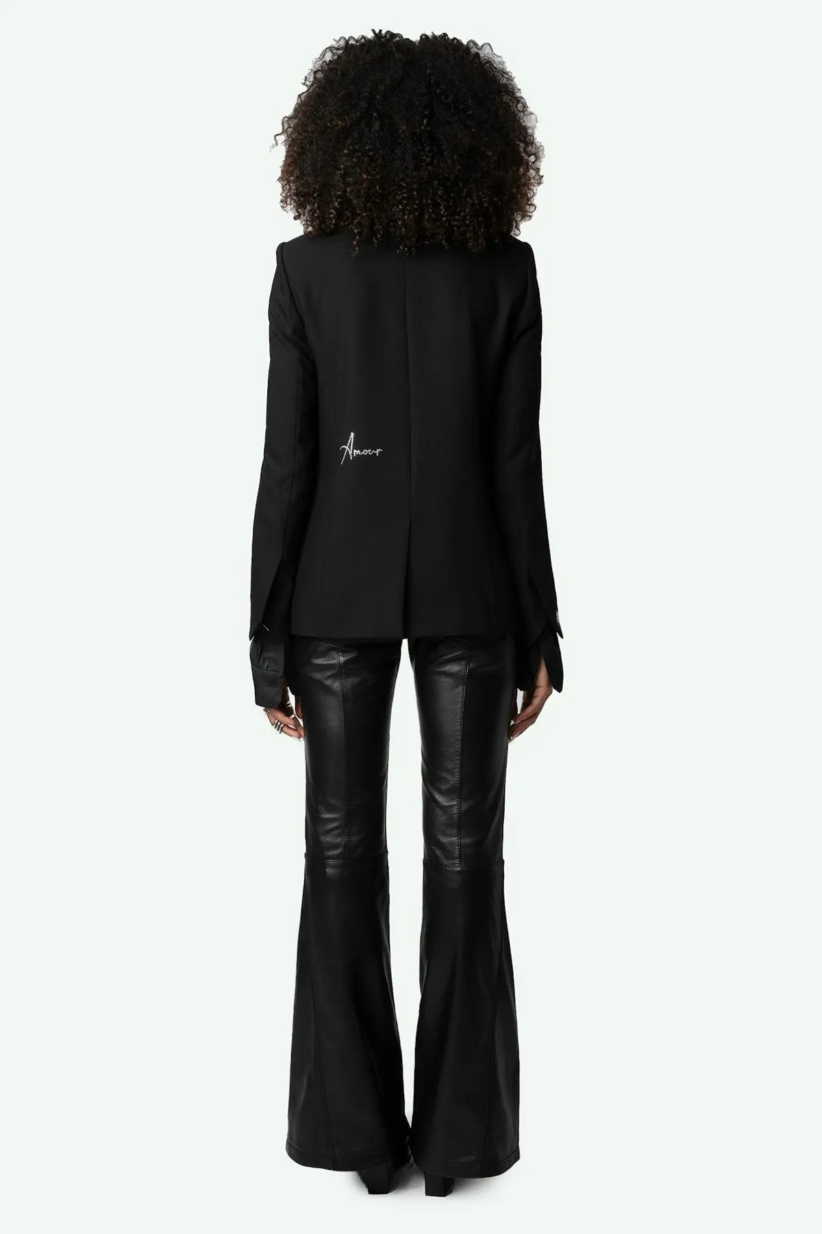 Very Strass Heart Blazer