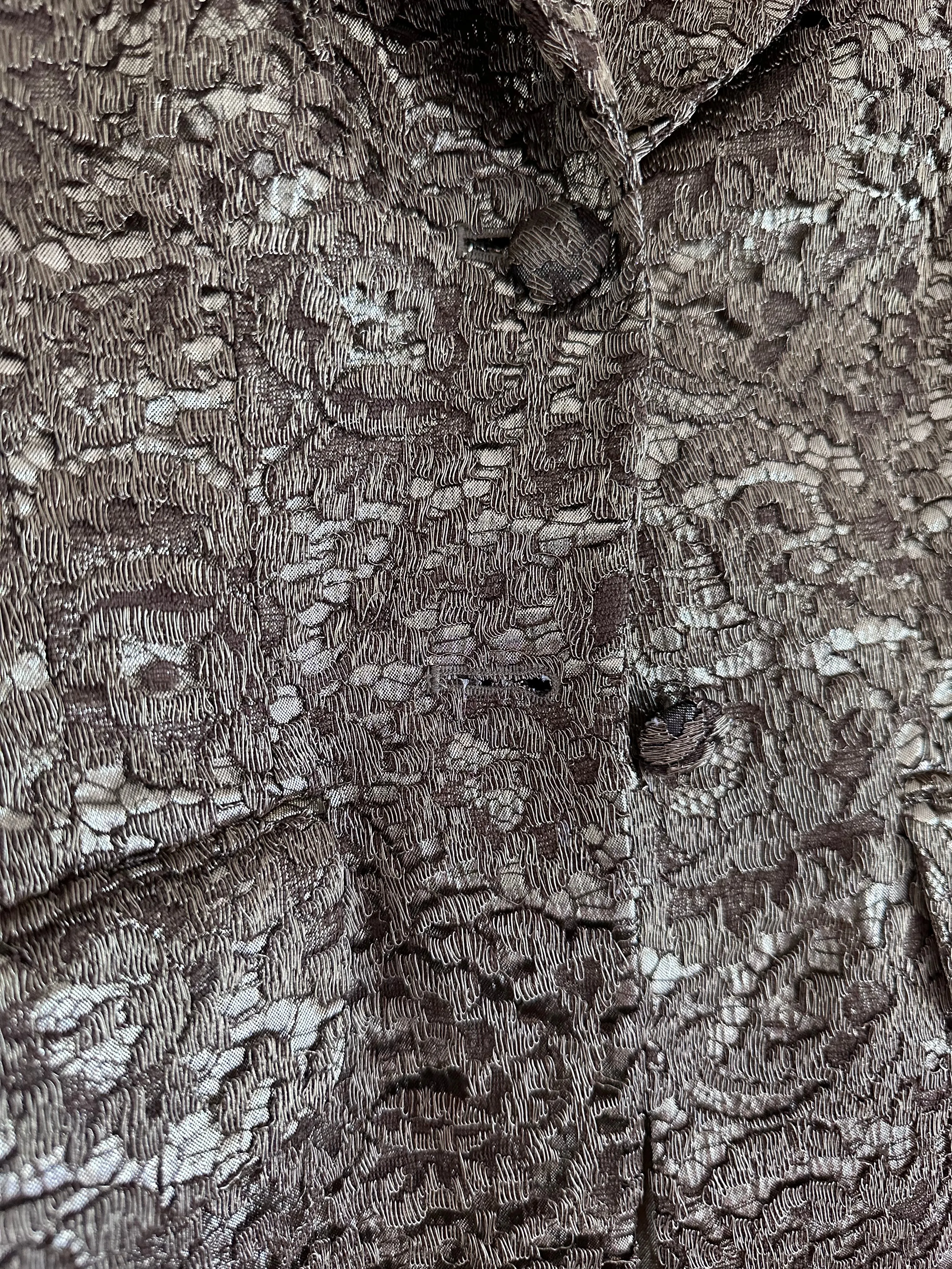 Vintage Sophie Sitbon Gold Lace Blazer