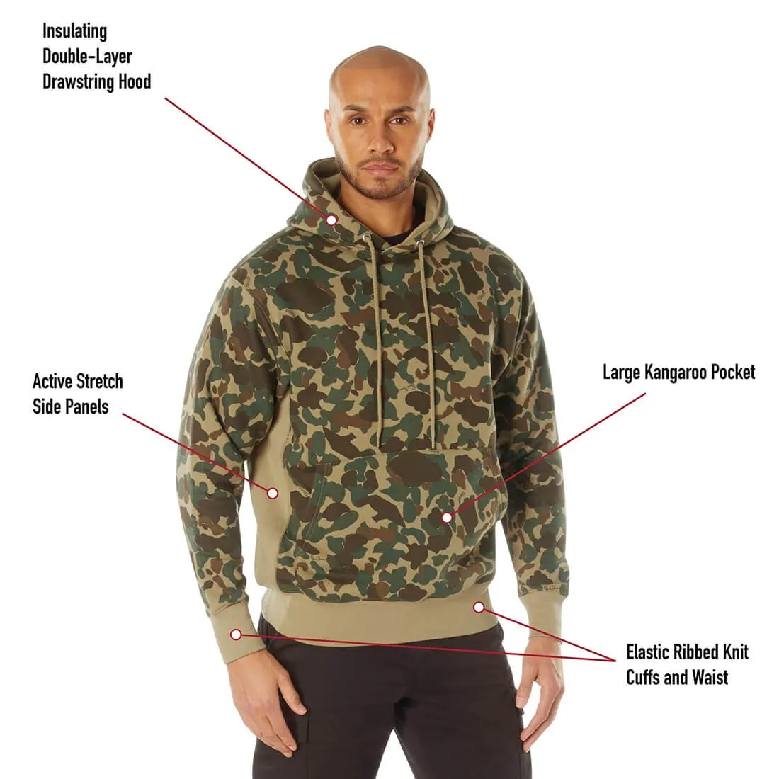 X Bear Archery Fred Bear Camo Every Day Hoodie